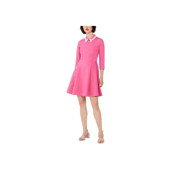 Kate Spade SS24 Long Sleeved Dresses Women's Carnation Color