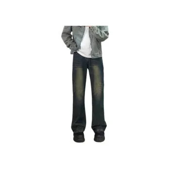 KVIV Jeans Men Vintage Blue 