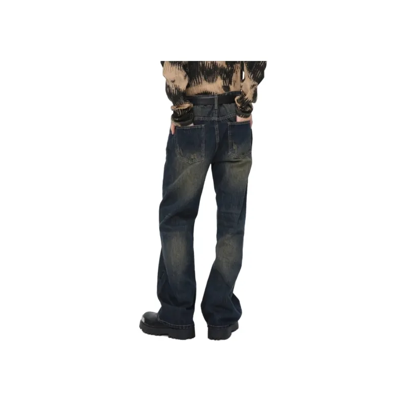 Voguo Relay Jeans Unisex Vintage Blue-3
