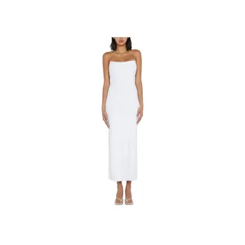 BEC+BRIDGE AALIYAH SEQUIN MAXI DRESS Slip Dresses Women's WHITE/White