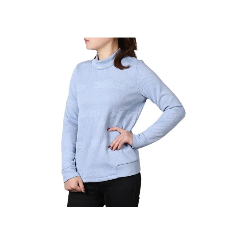Adidas Sweatshirts Women's Blue-3