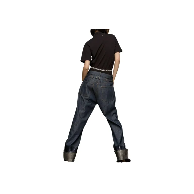 Maison Margiela Collared Knitted Polo Shirt-3
