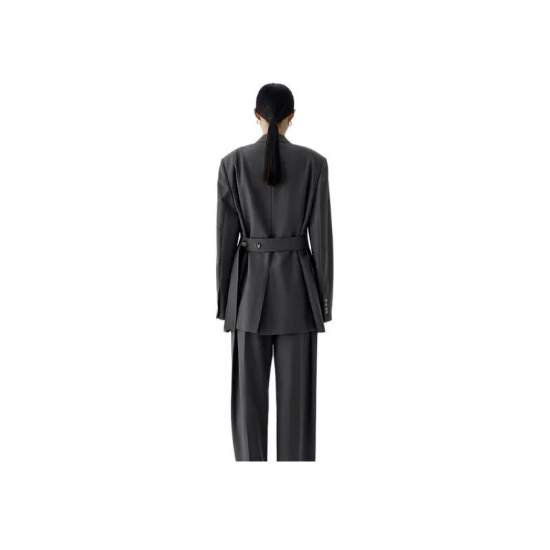 Roselingling Business Suit Women's Sandstone Colored-1