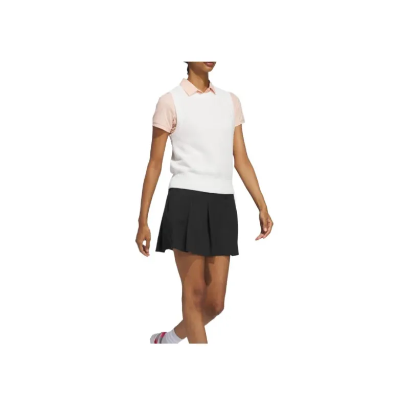 Adidas Women's Ultimate365 Knit Tour Vest White-4