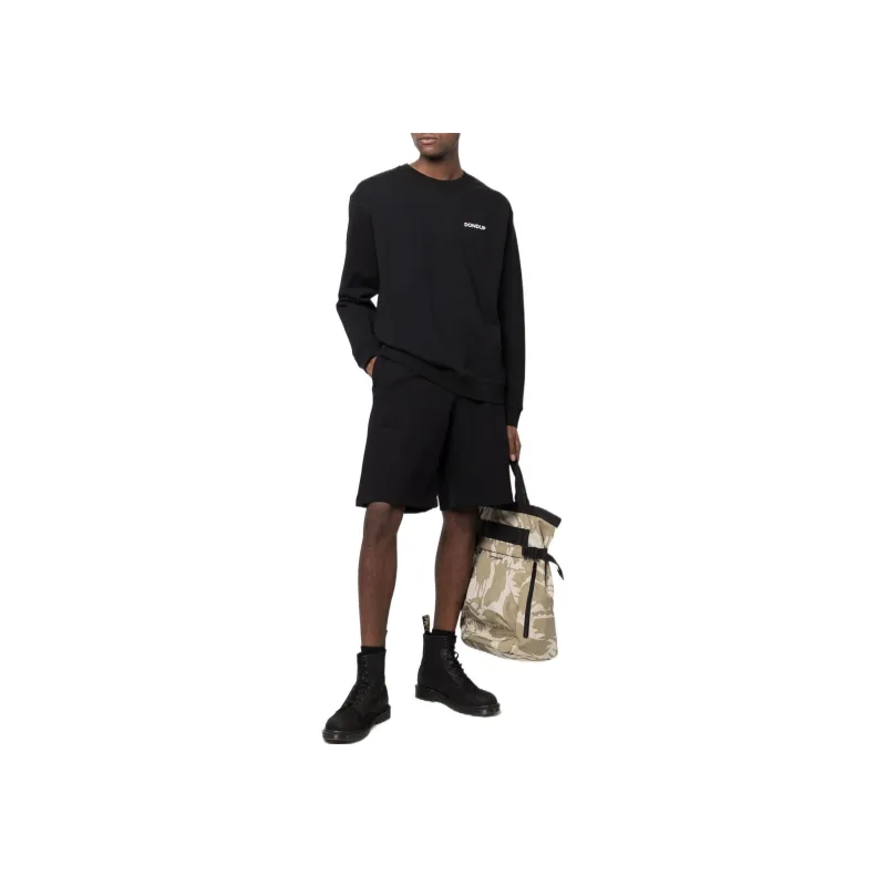 DIESEL P-Crown-Div Logo-embroidered Track Shorts-1