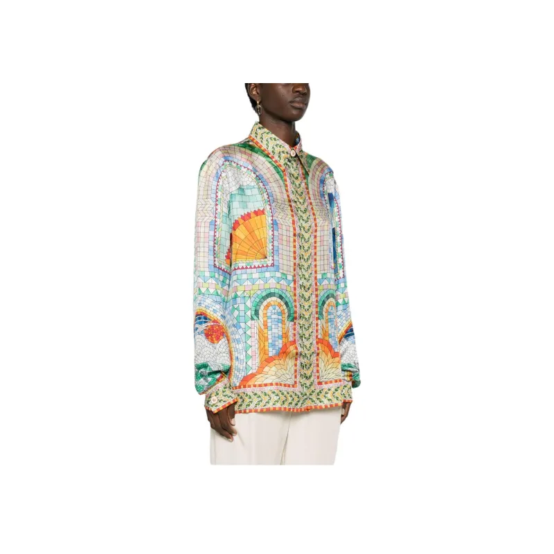 CASABLANCA Shirts Women's Blue-3