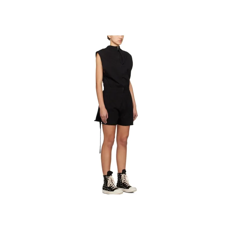 Rick Owens DRKSHDW Sleeveless Jersey Playsuit-1