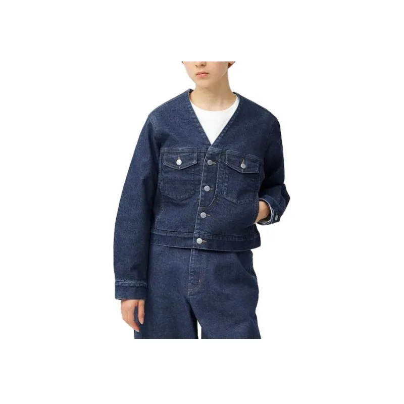 Beautiful People X GU Jackets Unisex Blue-2
