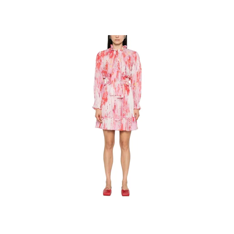 MSGM Ruffle Detailed Dress-1