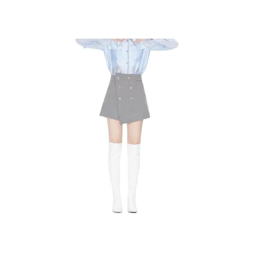 에뮤 라이트 그레이 여성 캐주얼 반바지