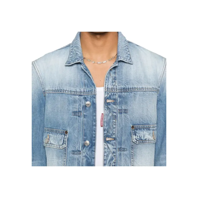 DSQUARED2 Heritage Denim Jacket-4