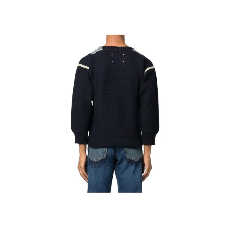 Maison Margiela Crewneck Knitted Sweater-2