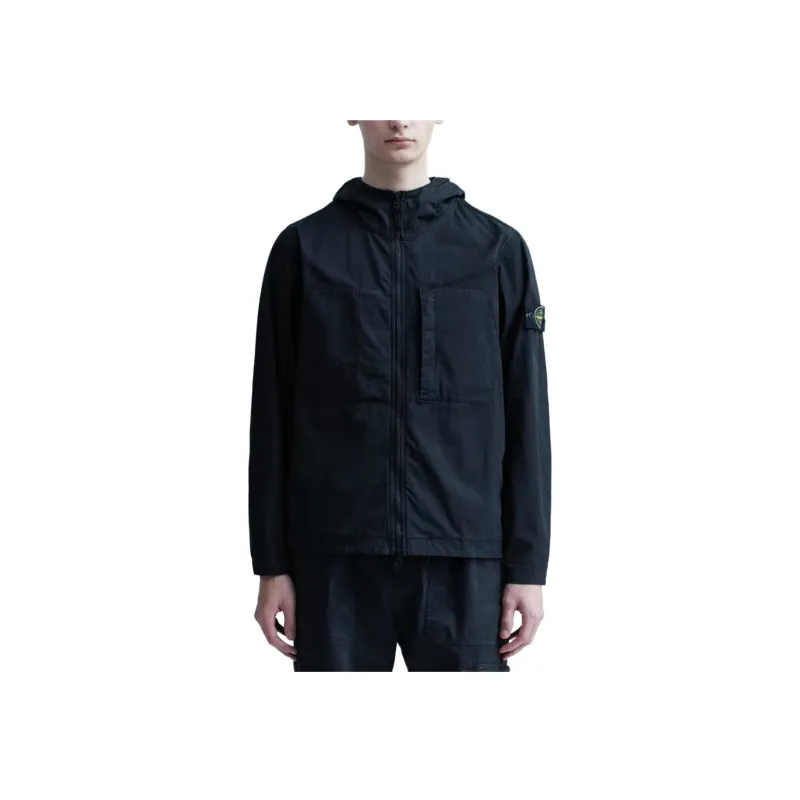 STONE ISLAND Jackets Men Blue-2