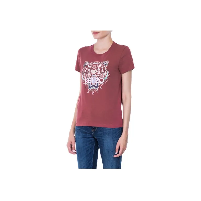 KENZO T Shirts Women's Rouge Red-5