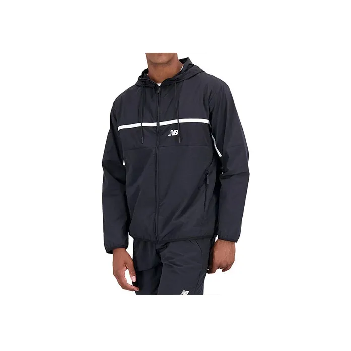 New Balance Jackets Men Black-0