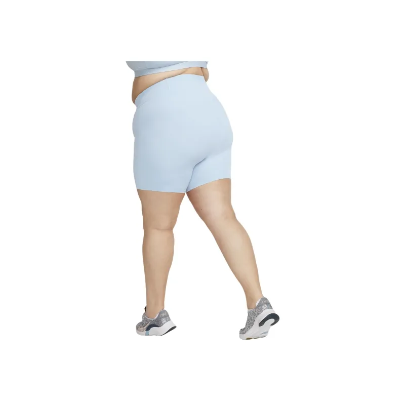 Nike Zenvy Women's Gentle-Support High-Waisted 8' Biker Shorts Plus Size-1