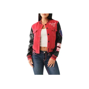 TRUE RELIGION Jackets & Coats Women's Red