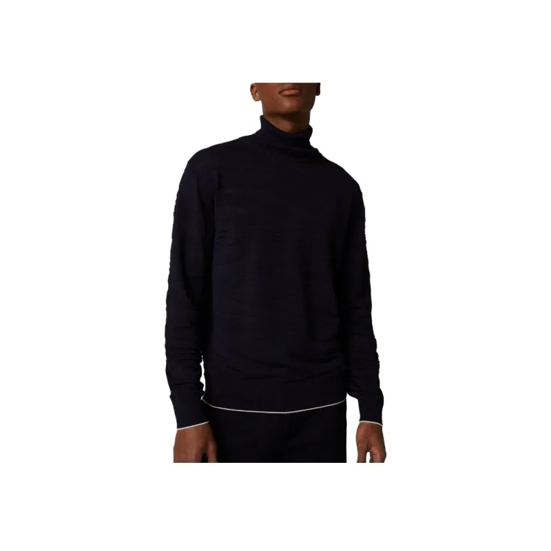 MISSONI Graphic Printed Roll Neck Knitted Jumper-3