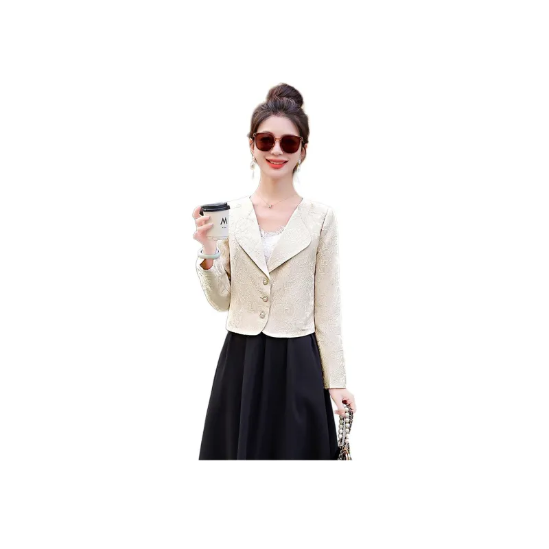 Fele.d Cropped Coats Women's-3