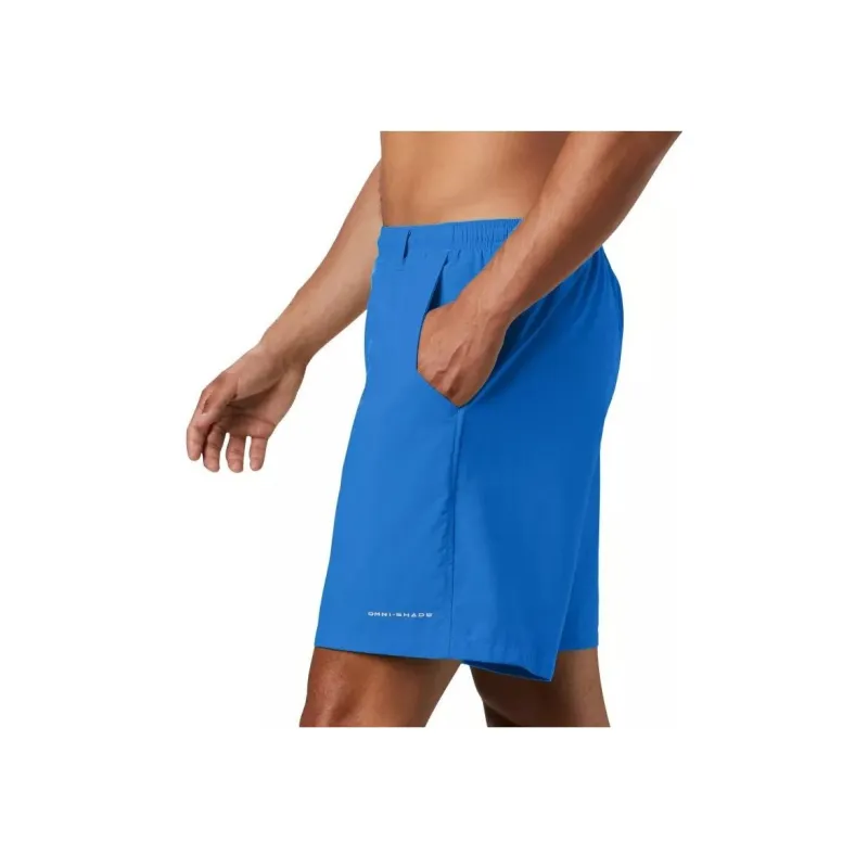 Columbia Casual Shorts Men Dodger Blue-3