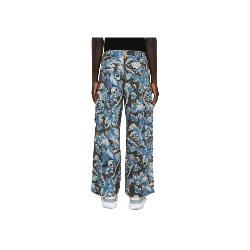 ERL Skull print Trousers-2