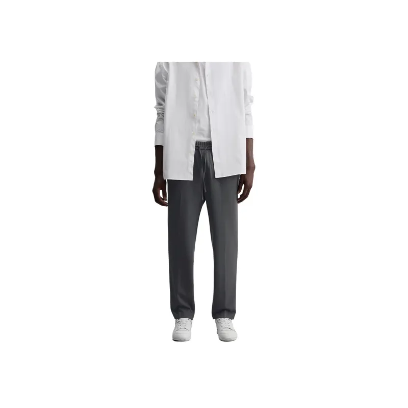 ZARA Casual Pants Men Gray-2