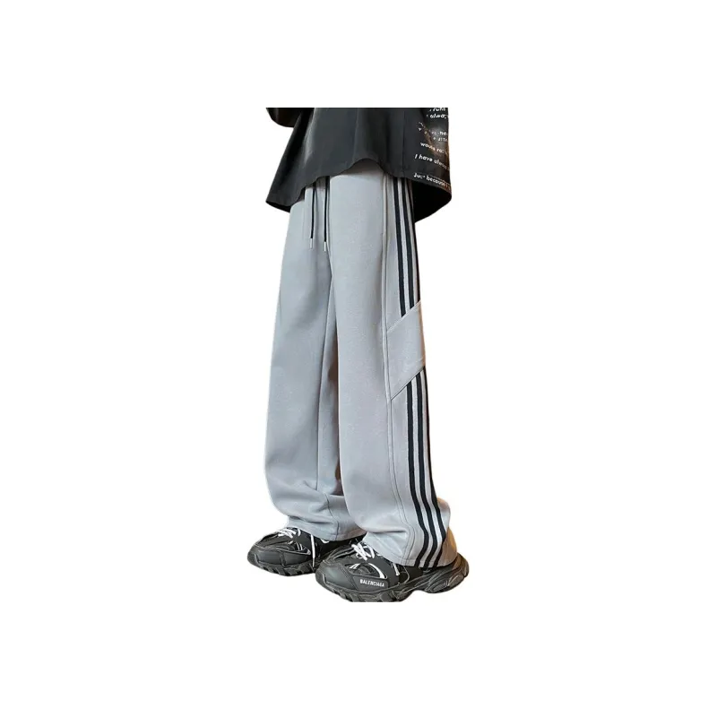 GROW DATE Casual Pants Unisex Heather Gray-31