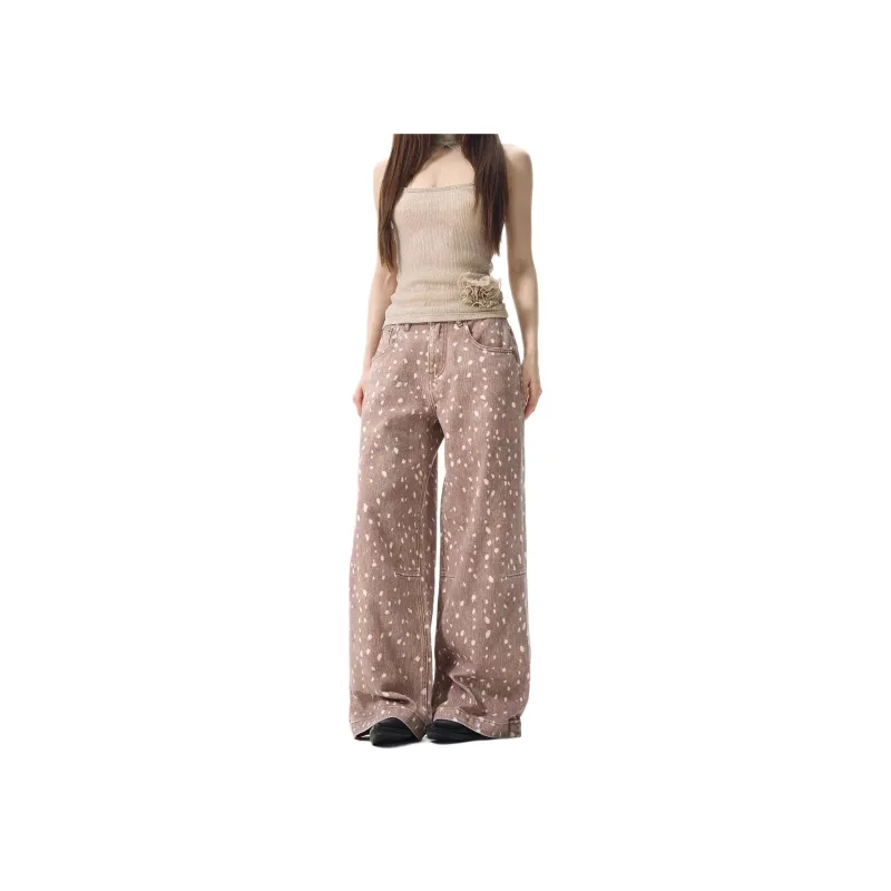 VINMUK Jeans Unisex Pink-3