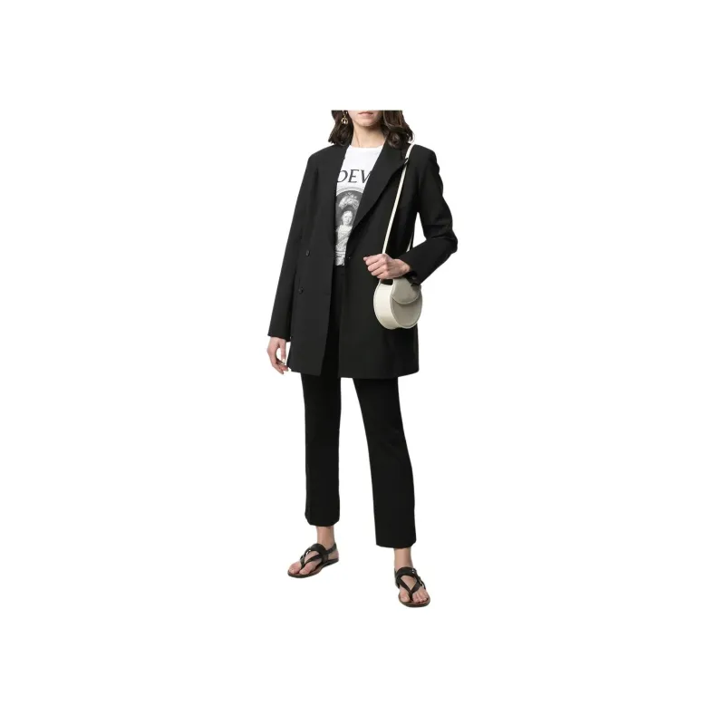 'S MAX MARA High Waist Straight Leg Pants-2