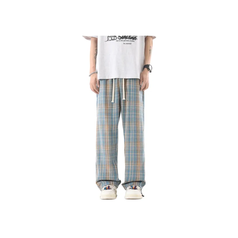 CELUCASN Casual Pants Unisex AB Color-4