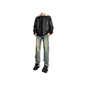 KVIV Jeans Men Vintage Blue