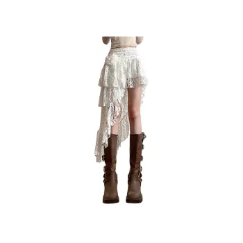 Flowers In Water Casual Short Skirts Women's