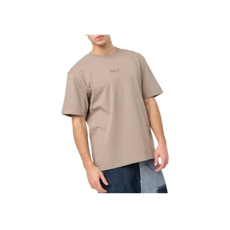 HUGO BOSS T Shirts Men Khaki-1