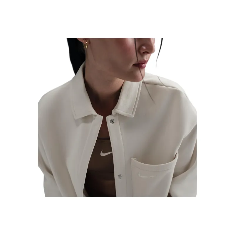 Nike Sportswear Phoenix Fleece Women's Oversized Shirt Jacket-2
