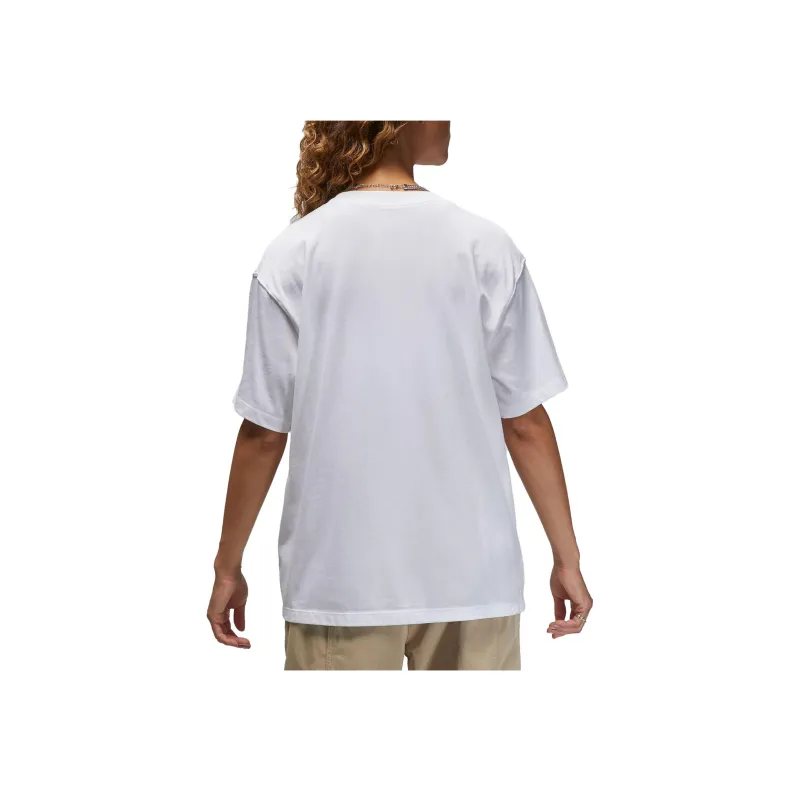 Jordan T Shirts Women's White-1
