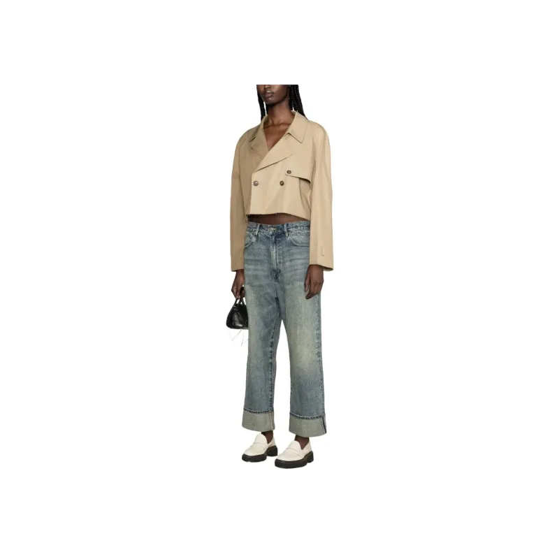 MM6 Maison Margiela Colour block Cropped Jacket-2
