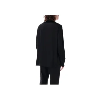 RICK OWENS Larry Fogpocket V Neck Shirt