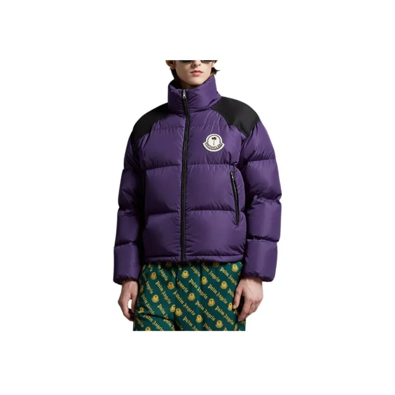 Palm Angels X MONCLER GENIUS MONCLER GENIUS X PALM ANGEL Down Jackets Unisex Purple-2