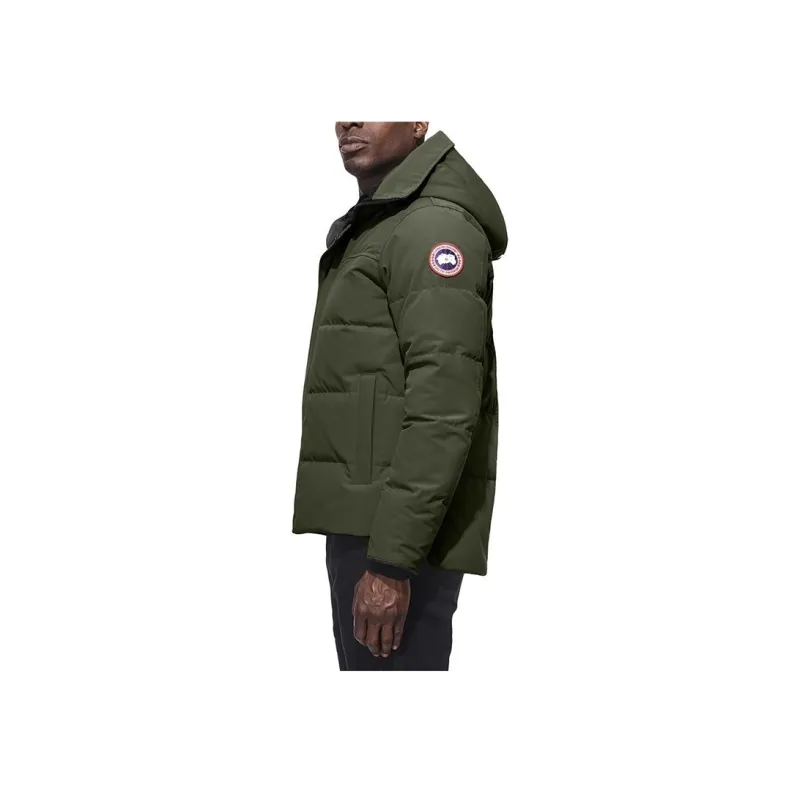 Canada Goose Down Jacket Winter Men's Army Green-5