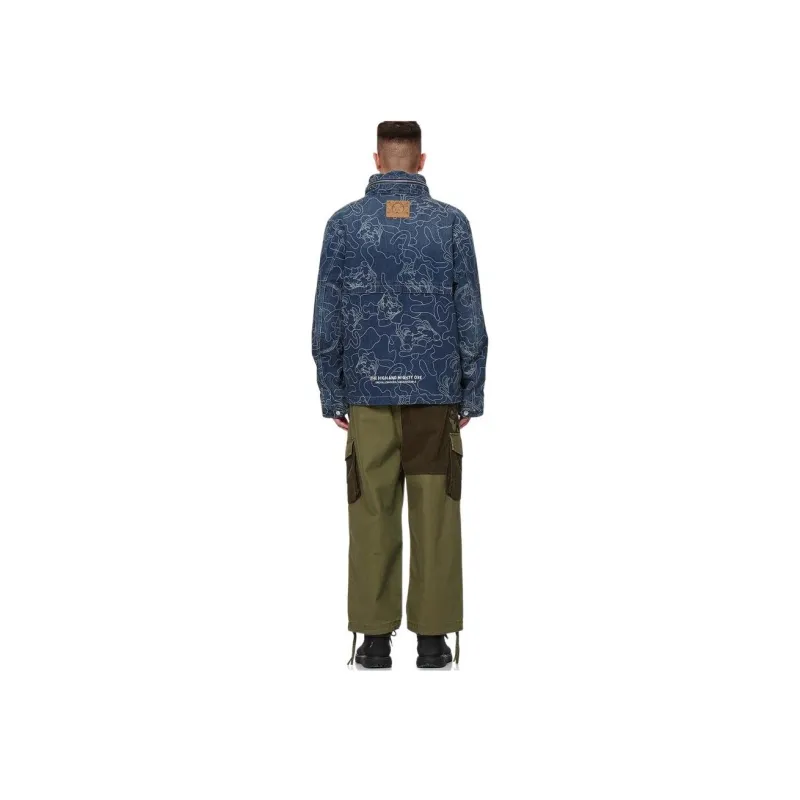 EVISU Denim Jacket Men's Denim Blue-5