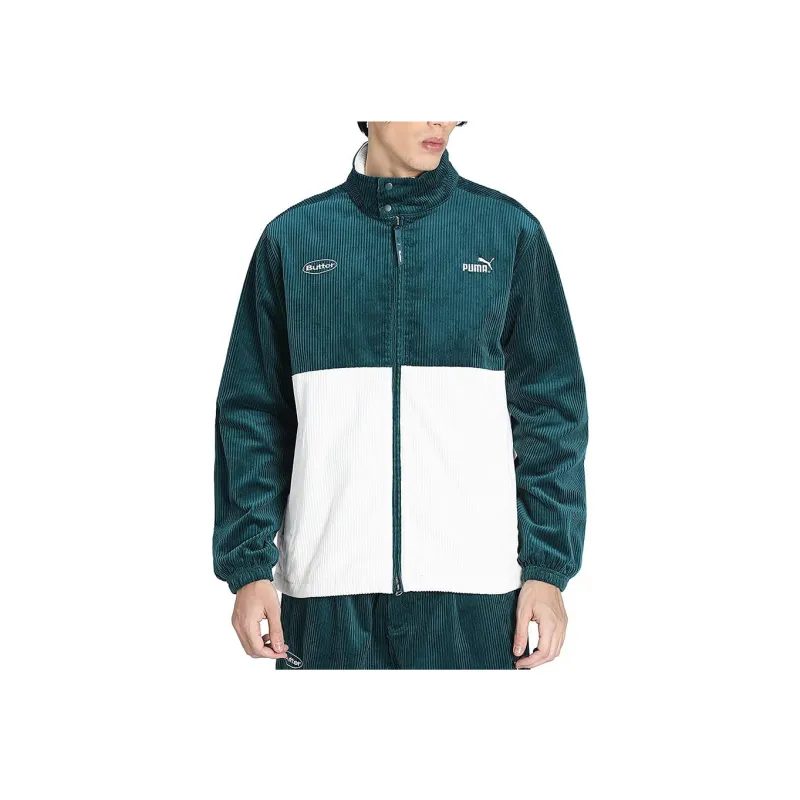 PUMA x BUTTER GOODS Jacket Men's Green-4