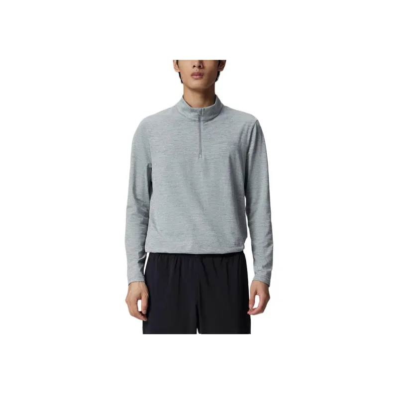 Saucony T-Shirt Men's Light Heather Gray With A Floral Effect-2