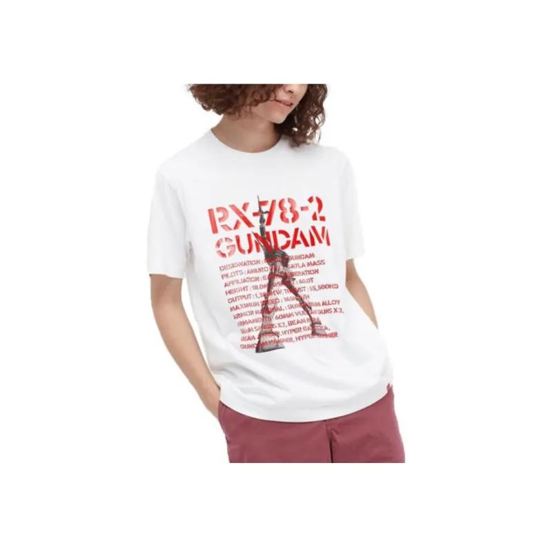 UNIQLO T Shirts Men White-2