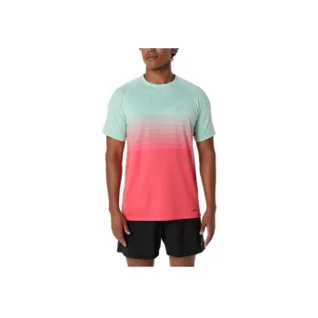 Asics T Shirt Men's Coral Oasis