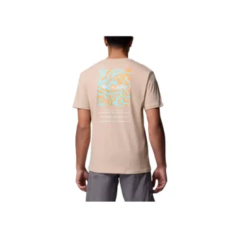 Columbia Barton Springs™ Graphic T Shirt Cotton Jersey Polyester T Shirt Men's