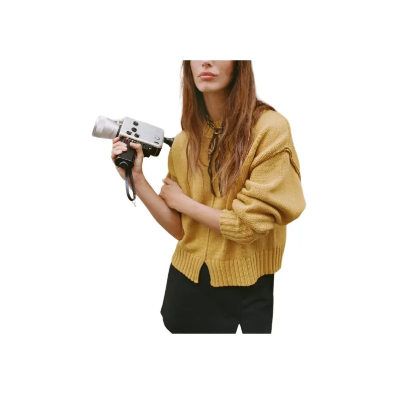 ZARA Knitwear Women's Yellow-2