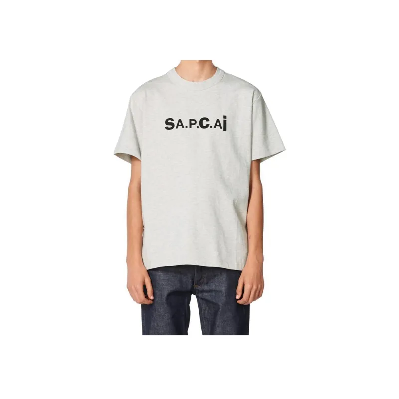 A.p.c X Sacai T Shirts Unisex-4