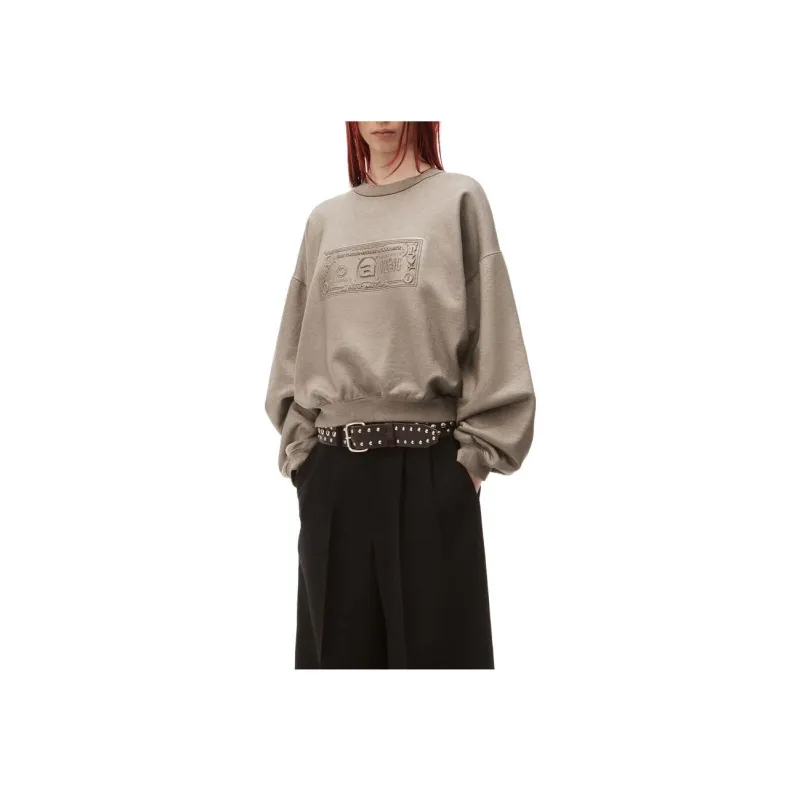 Alexander Wang Dollar Bill Crewneck Sweatshirt-1