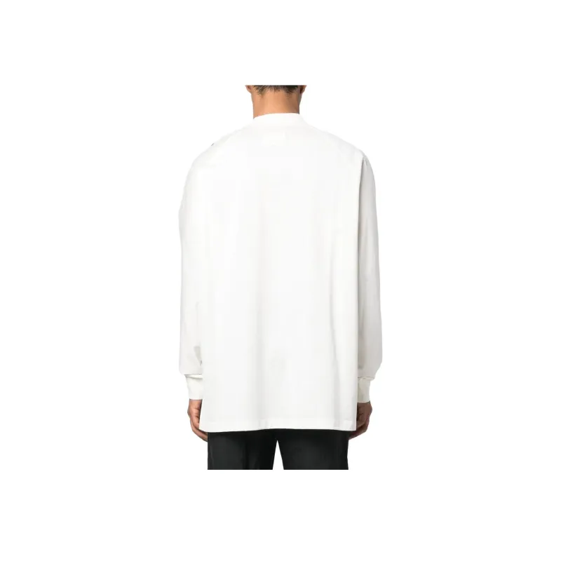 Y-3 Long-Sleeved Logo Printed T-Shirt-2