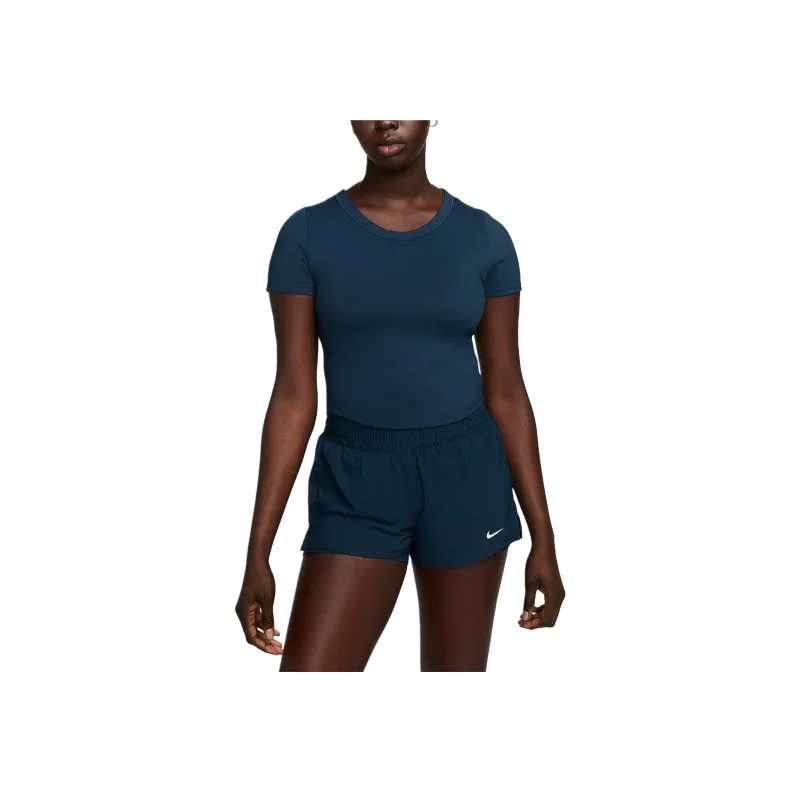 Nike One Fitted Women's Dri-FIT Short-Sleeve Cropped Top-0